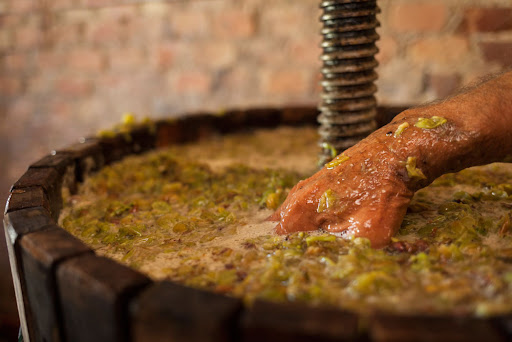 Como esta hecho Vino Naranja