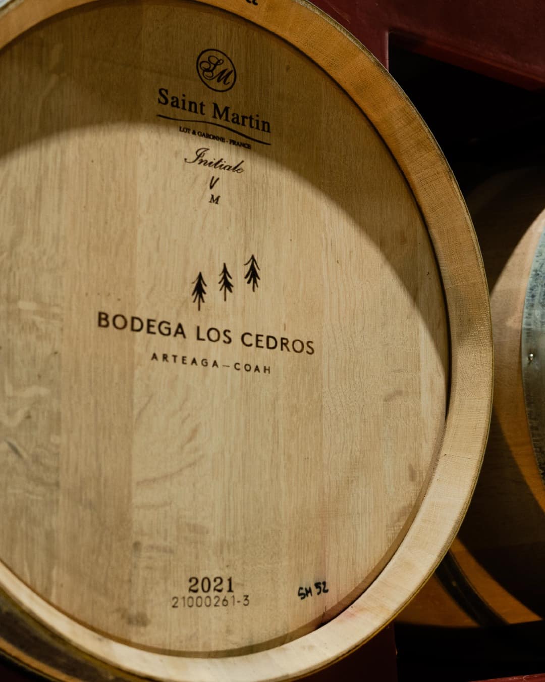 Bodega Los Cedros, Barrica