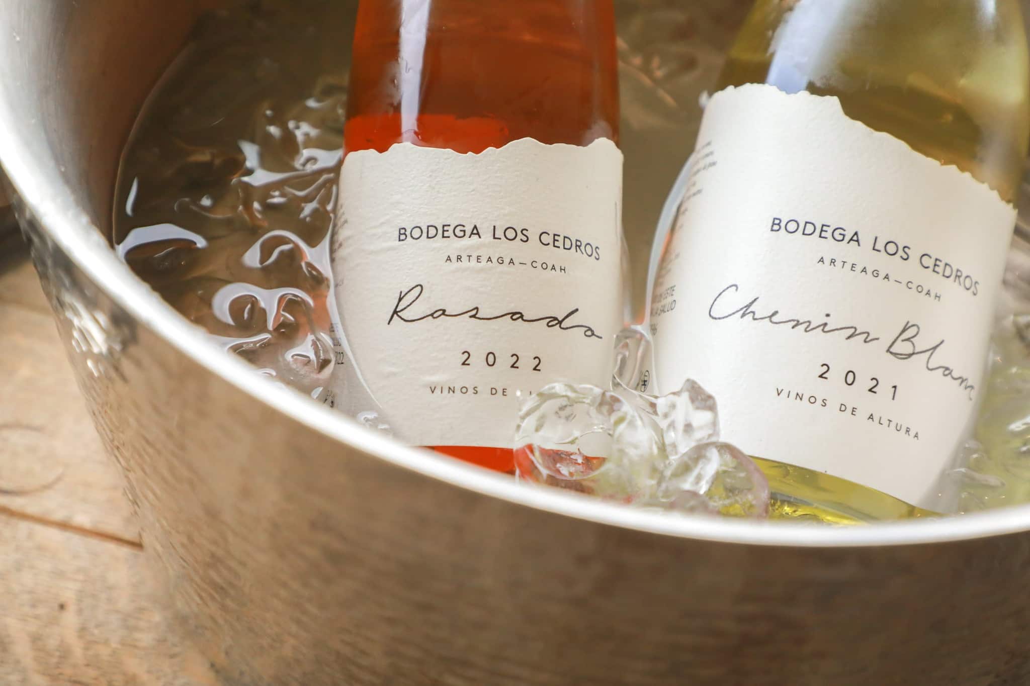 Bodega Los Cedros Vino Rosado y Chenin Blanc